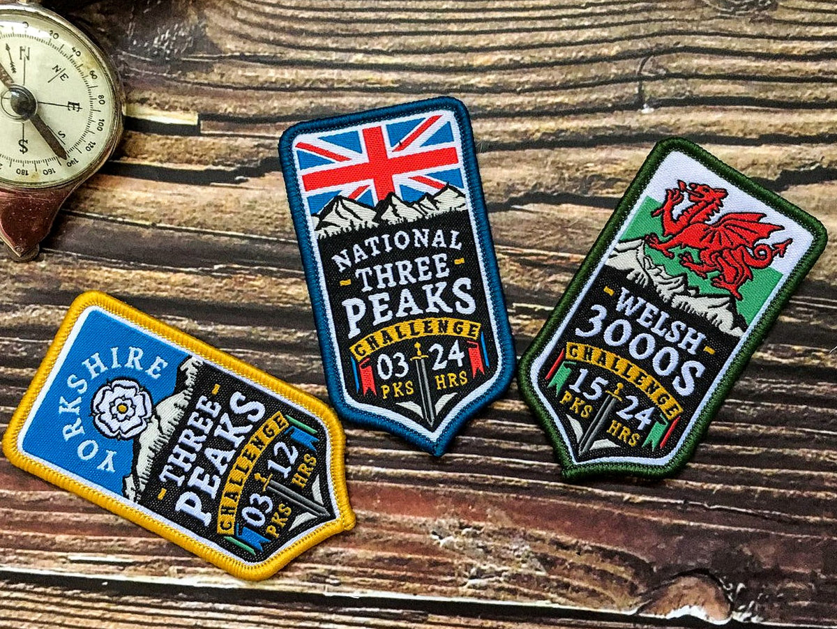 The Adventure Patch Company launches new range of classic UK Mountain Challenge Patches
