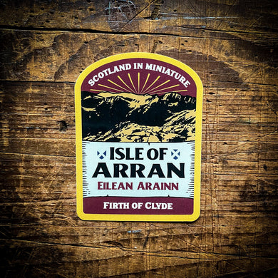 Isle of Arran sticker