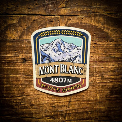 Mont Blanc sticker