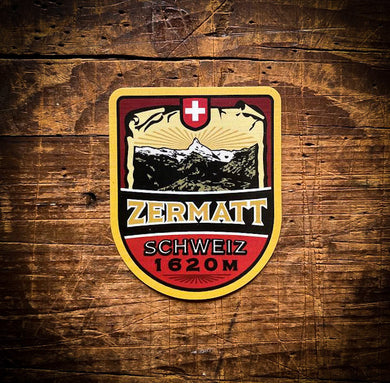 Zermatt sticker