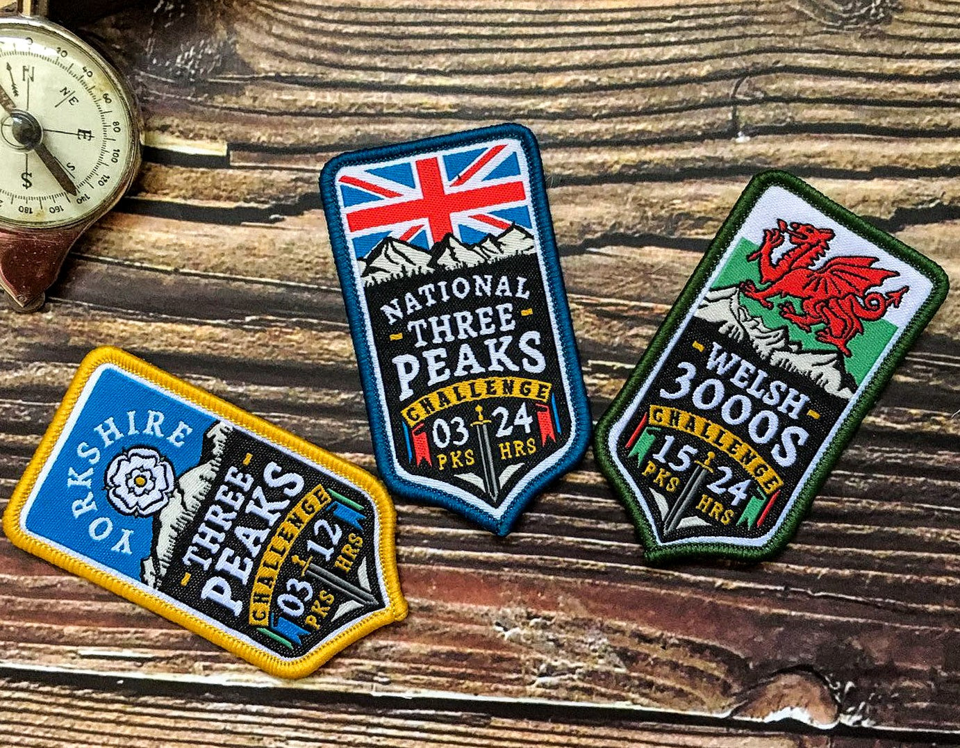 The Adventure Patch Company launches new range of classic UK Mountain Challenge Patches