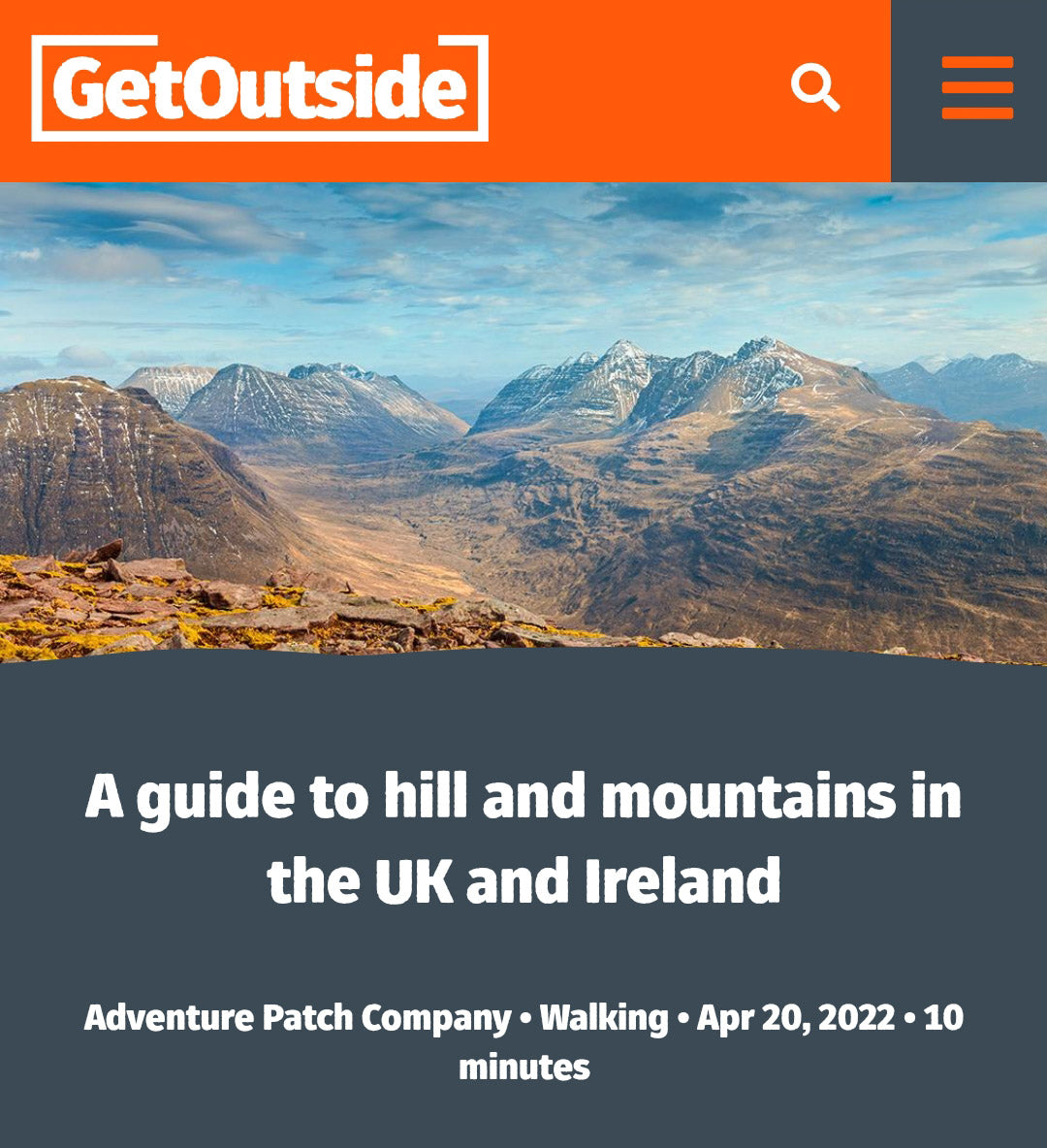 New partnership with Ordnance Survey