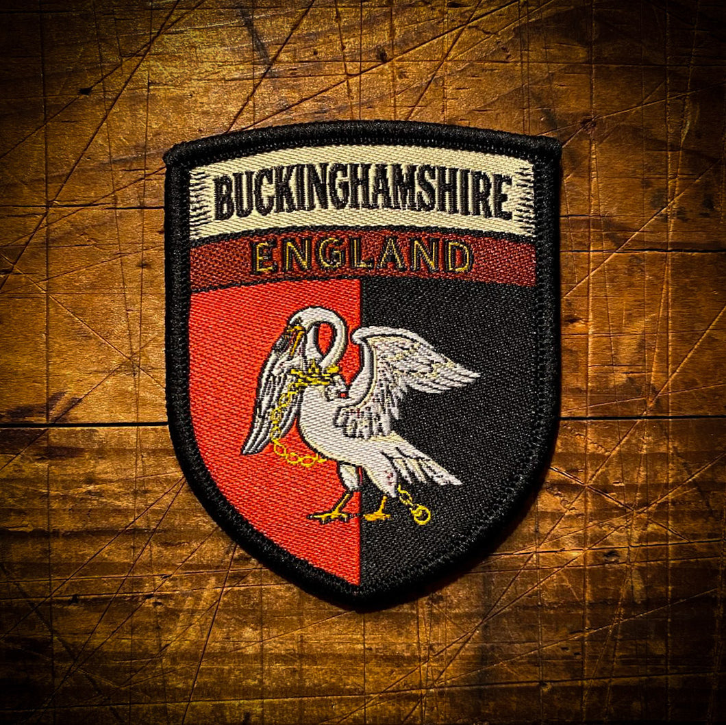 Buckinghamshire county flag patch