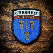 Load image into Gallery viewer, Cheshire county flag patch