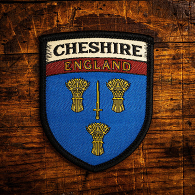 Cheshire county flag patch