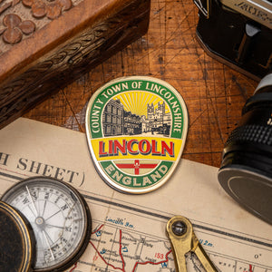 City of Lincoln fridge magnet