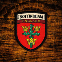 Load image into Gallery viewer, City of Nottingham coat of arms patch