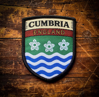 Cumbria county flag patch