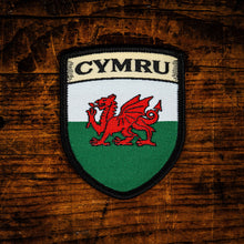 Load image into Gallery viewer, Cyrmu (Wales) flag patch