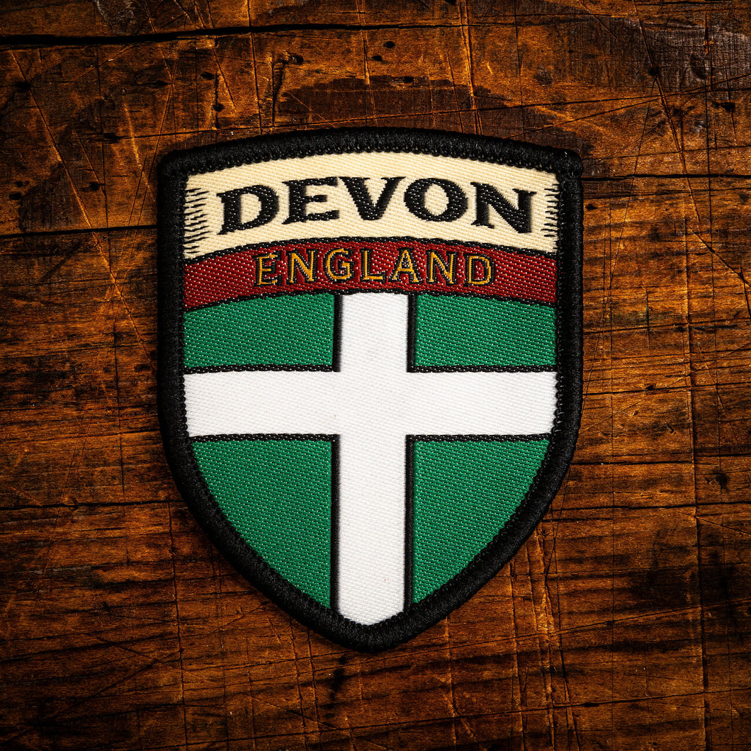 Devon county flag patch