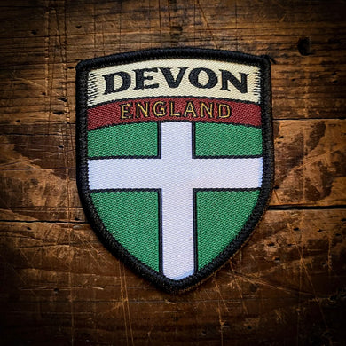 Devon county flag patch