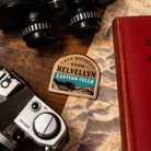 Helvellyn hard enamel fridge magnet - iconic Lake District Wainwright, beer pump clip design