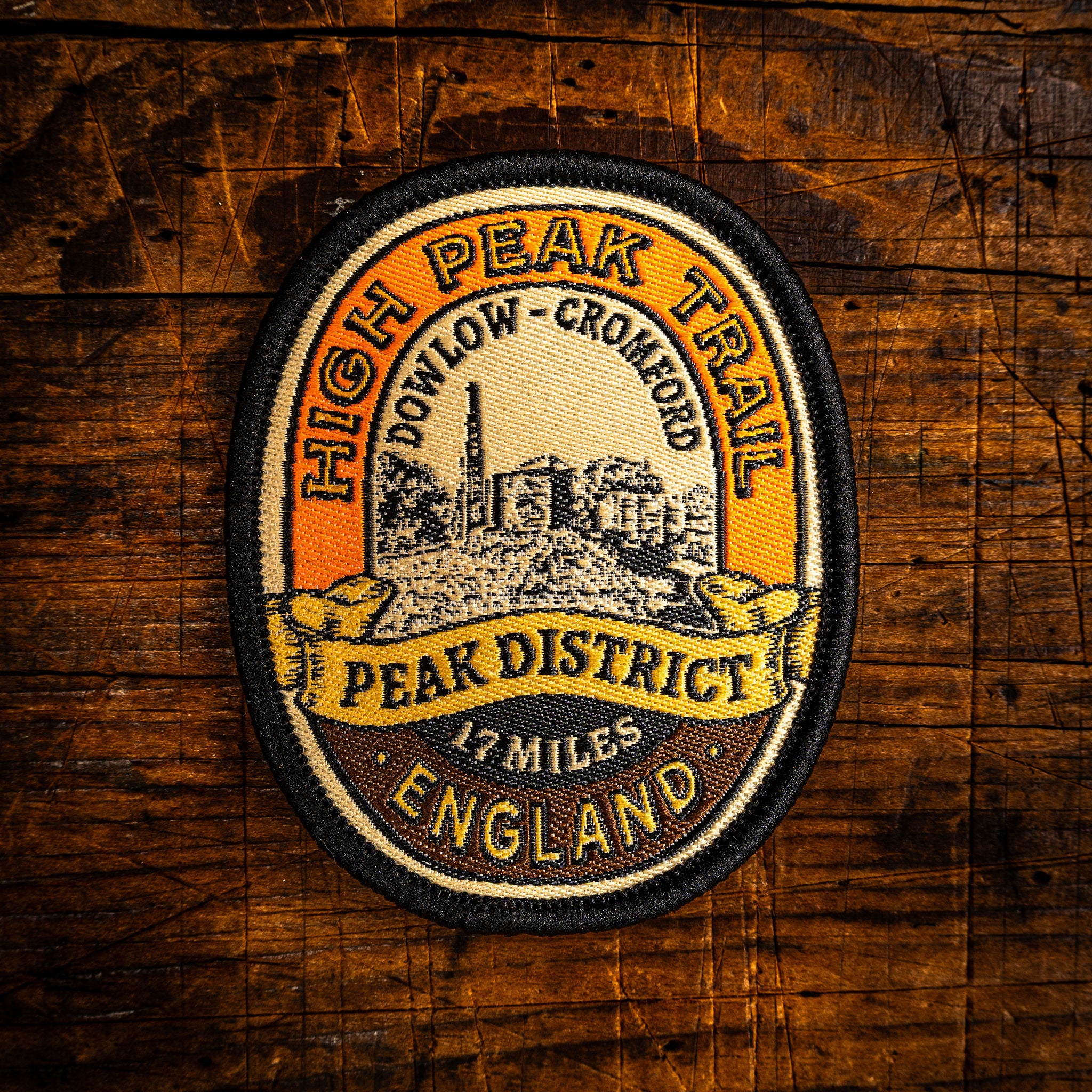 High Peak Trail patch – The Adventure Patch Company