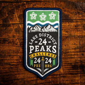 Lake District 24 Peaks Challenge patch