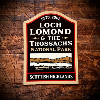 Loch Lomond & The Trossachs National Park sticker