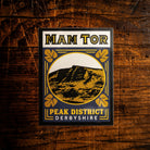 Mam Tor waterproof vinyl sticker – Peak District hill sticker, UV resistant, dishwasher safe