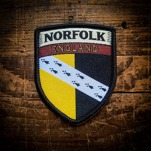 Norfolk county flag patch