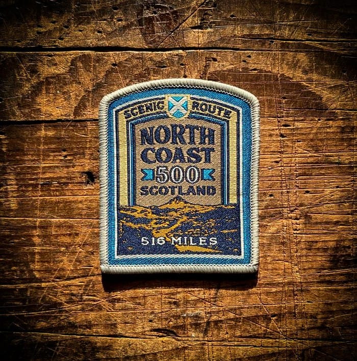 North Coast 500 patch – The Adventure Patch Company