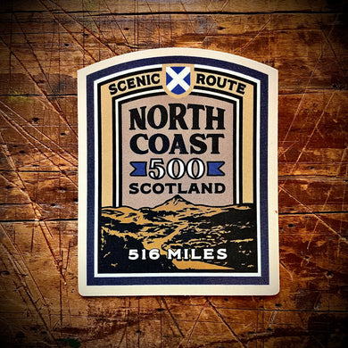 North Coast 500 sticker