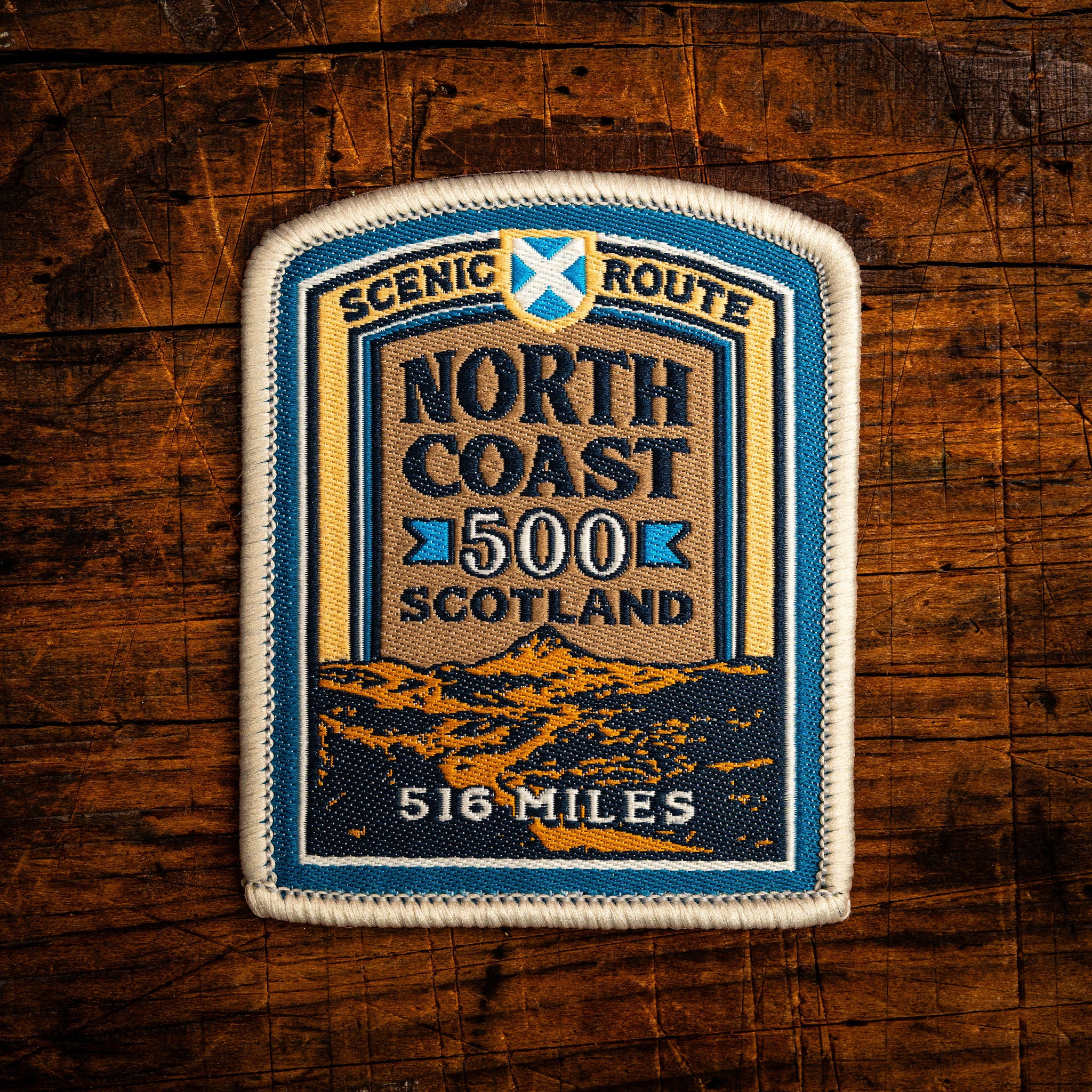 North Coast 500 patch – The Adventure Patch Company