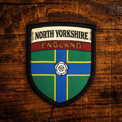 North Yorkshire county flag patch