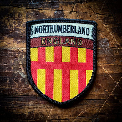 Northumberland county flag patch