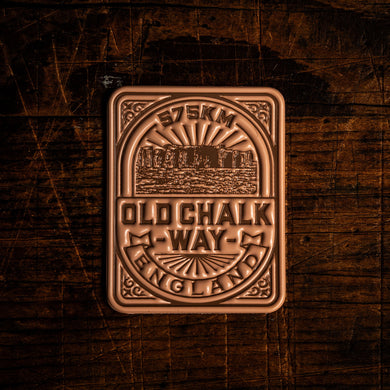 Old Chalk Way bikepacking patch
