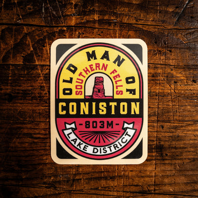 Old Man of Coniston sticker