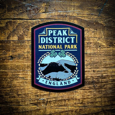 Peak District National Park sticker
