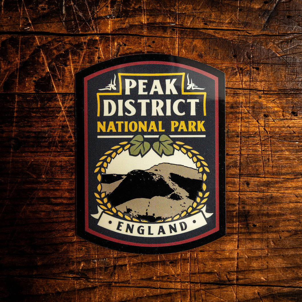 Peak District National Park sticker