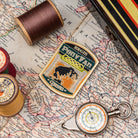 Pen Y Fan fridge magnet close-up - hard enamel magnetic keepsake for Brecon Beacons visitors