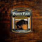Pen Y Fan waterproof vinyl sticker – 62mm x 62mm, UV resistant, dishwasher safe, Brecon Beacons sticker