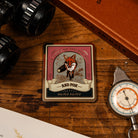 Red Fox hard enamel fridge magnet - iconic British wildlife, illustrated design