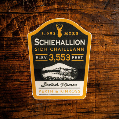 Schiehallion sticker