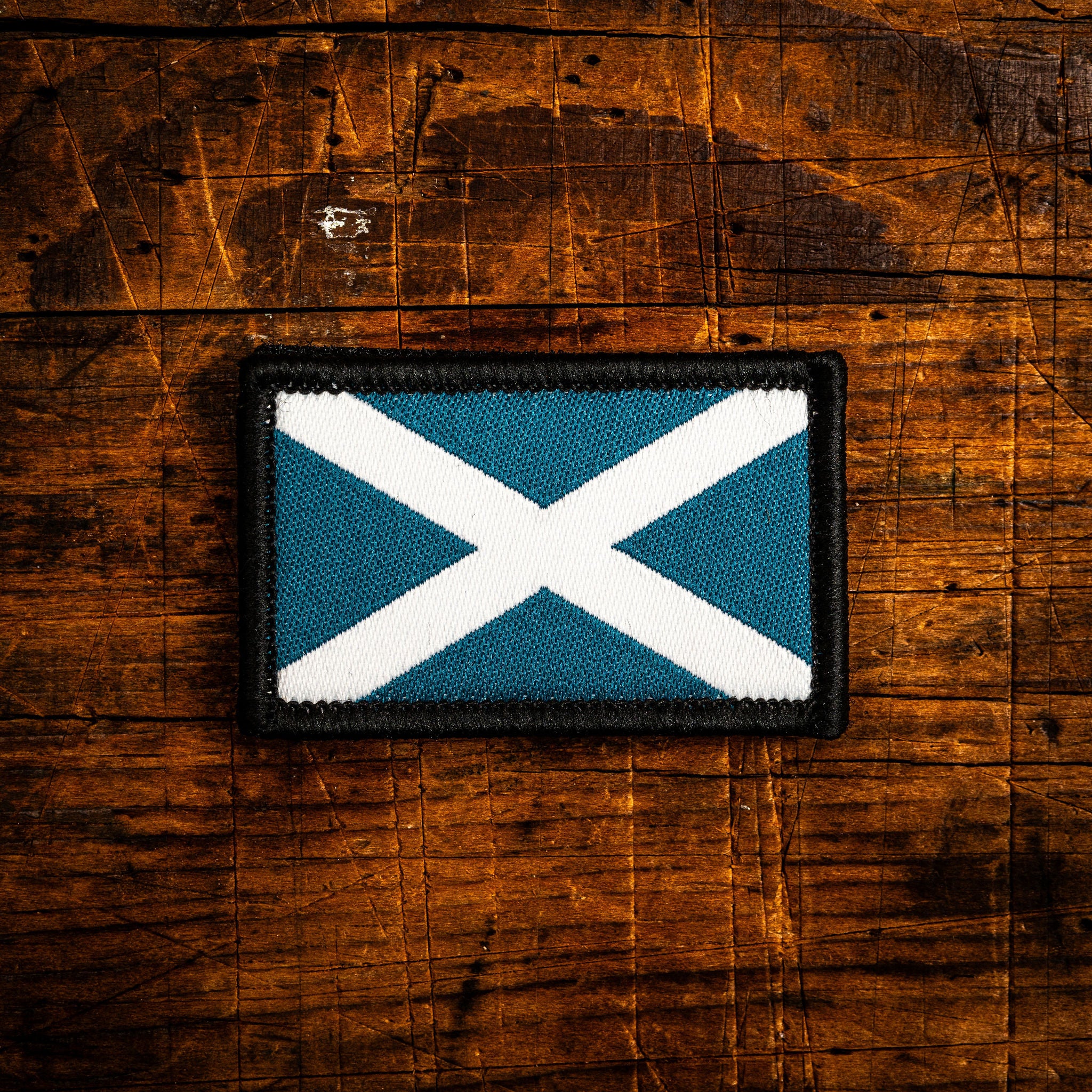 Patch Bandiera Flag Backpack Logo Ricamato termoadesivo Orkney Orkney Stemma