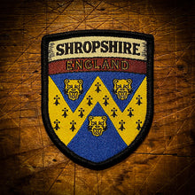 Load image into Gallery viewer, Shropshire county flag patch