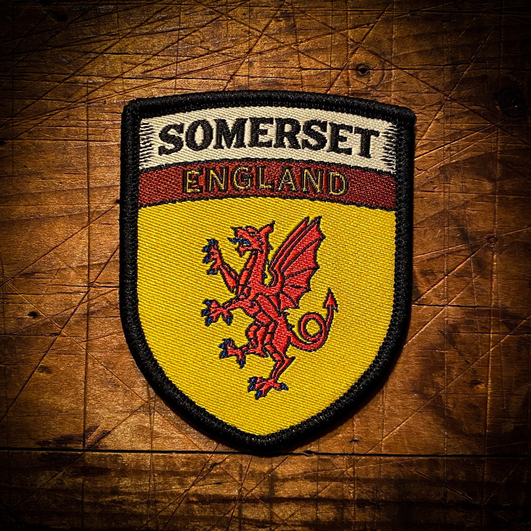 Somerset county flag patch