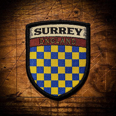 Surrey county flag patch