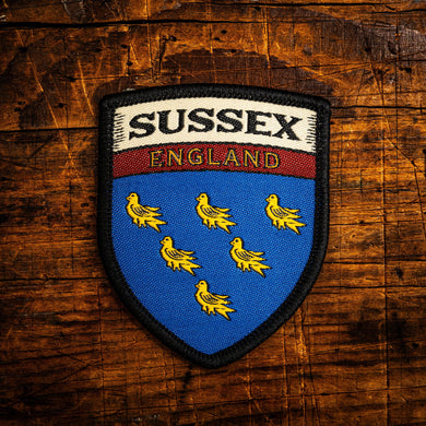 Sussex county flag patch