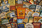 Adventure Patch Company Scottish Mountain patches hero shot – Ben Nevis patch close-up
