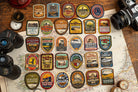 Adventure Patch Company challenge patches hero shot – Limestone Way patch included in collection