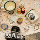 West Highland Way keyring lifestyle shot - hard enamel keyring displayed on keys