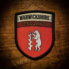 Load image into Gallery viewer, Warwickshire county flag patch