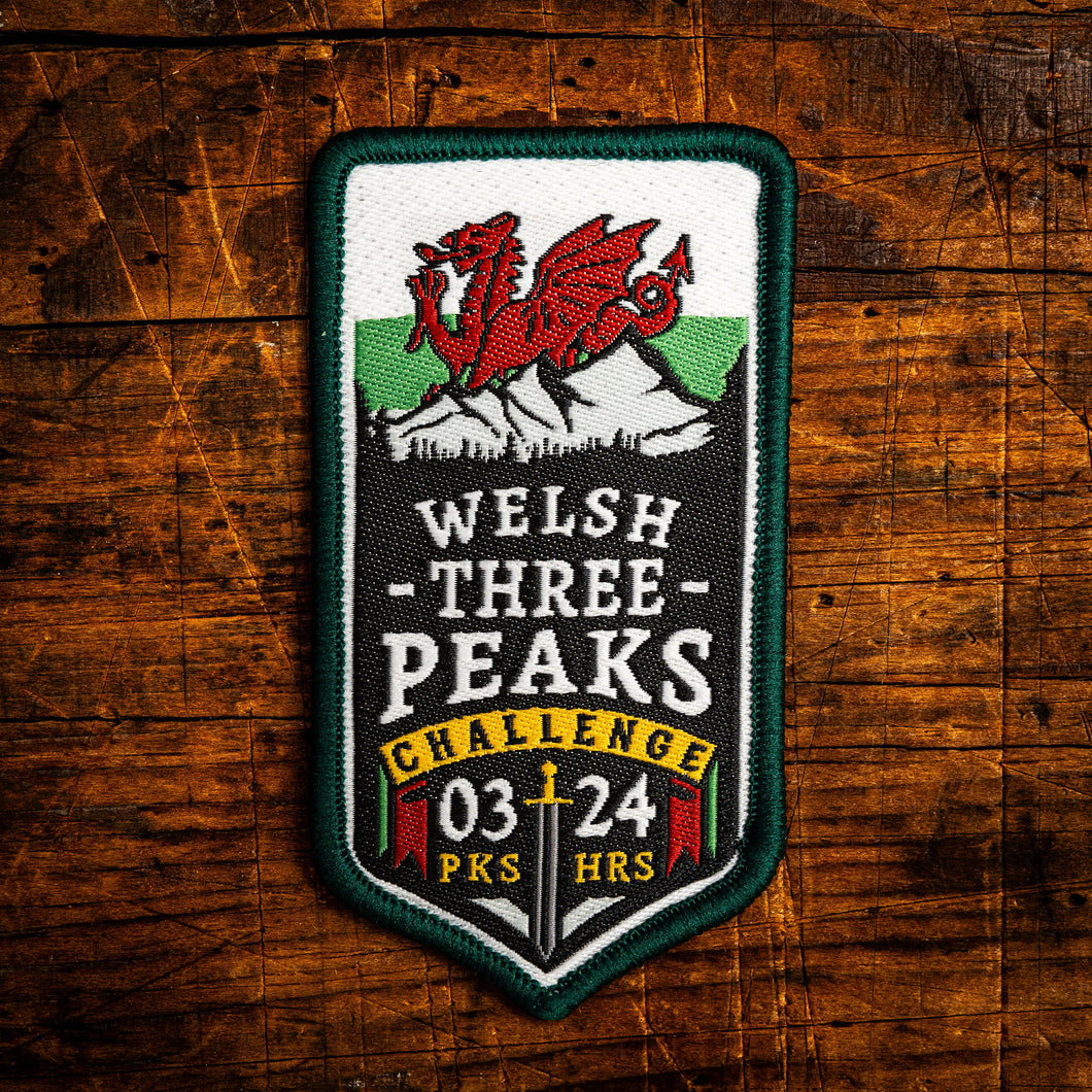 Welsh Three Peaks Challenge patch