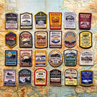 Full set of 24 Scottish Mountain patches – Loch Lomond & Trossachs included in collection
