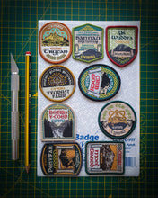Load image into Gallery viewer, Badge Magic - patch adhesive sheet (cut to fit - up to 8 patches!)