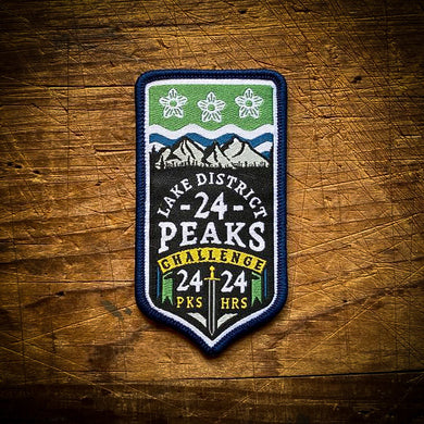 Lake District 24 Peaks Challenge patch