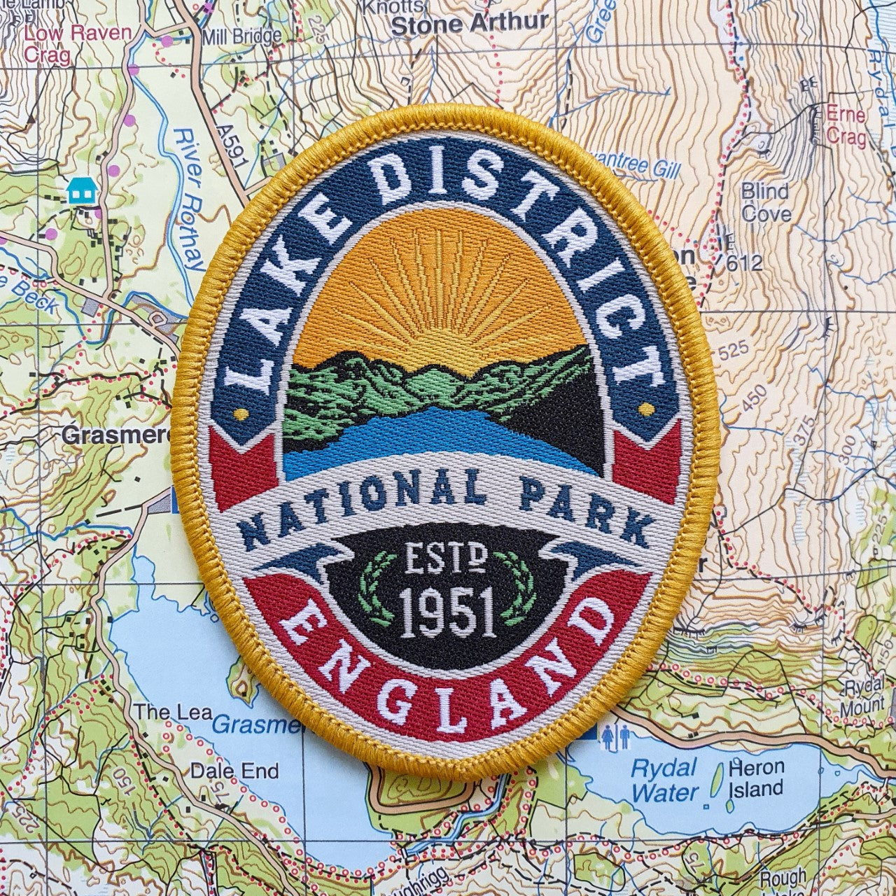 Lake District National Park patch – The Adventure Patch Company