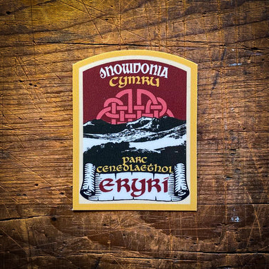 Eryri (Snowdonia) sticker
