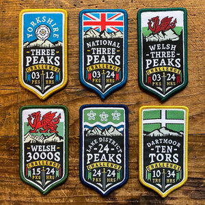 Welsh Three Peaks Challenge patch